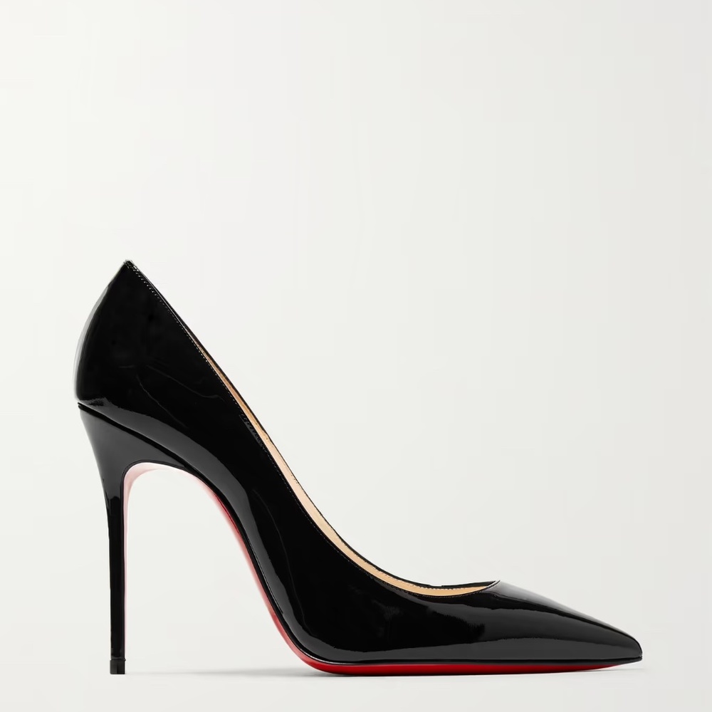 Christian Louboutin Décolleté patent leather heels